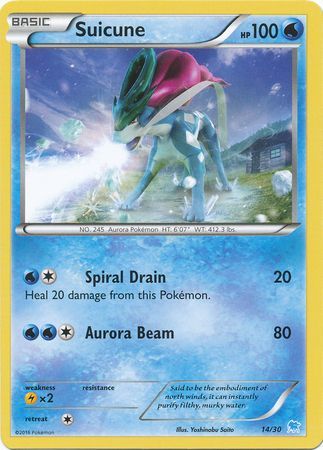 Suicune (14/30) [XY: Trainer Kit 3 - Suicune] | Gear Gaming Fayetteville