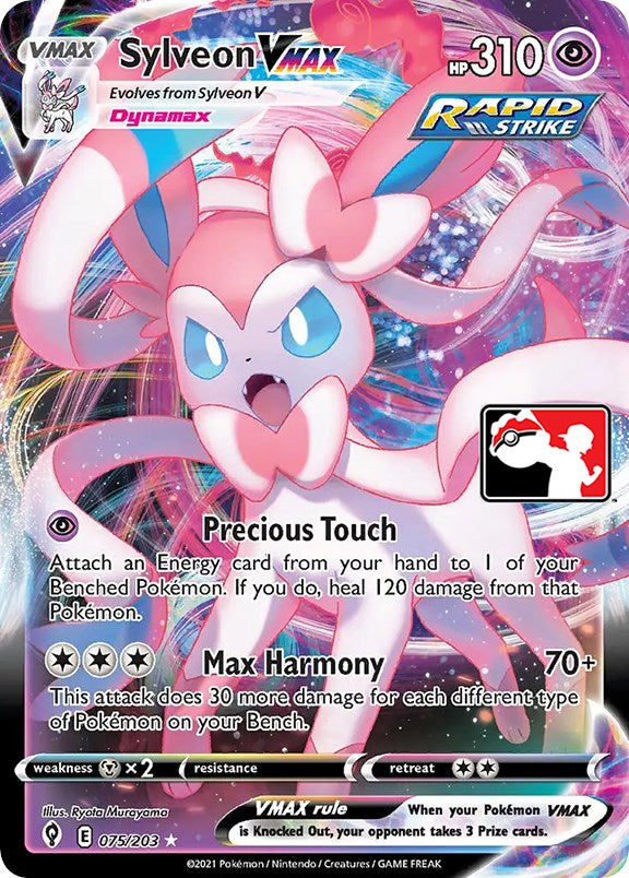 Sylveon VMAX (075/203) [Prize Pack Series One] | Gear Gaming Fayetteville