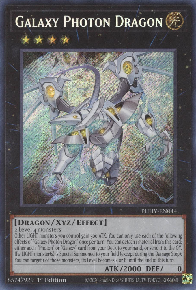 Galaxy Photon Dragon [PHHY-EN044] Secret Rare | Gear Gaming Fayetteville