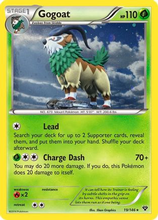 Gogoat (19/146) (Cosmos Holo) [XY: Base Set] | Gear Gaming Fayetteville