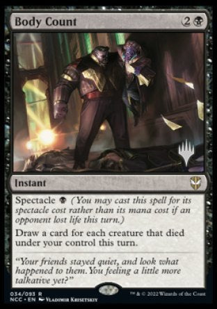 Body Count (Promo Pack) [Streets of New Capenna Commander Promos] | Gear Gaming Fayetteville