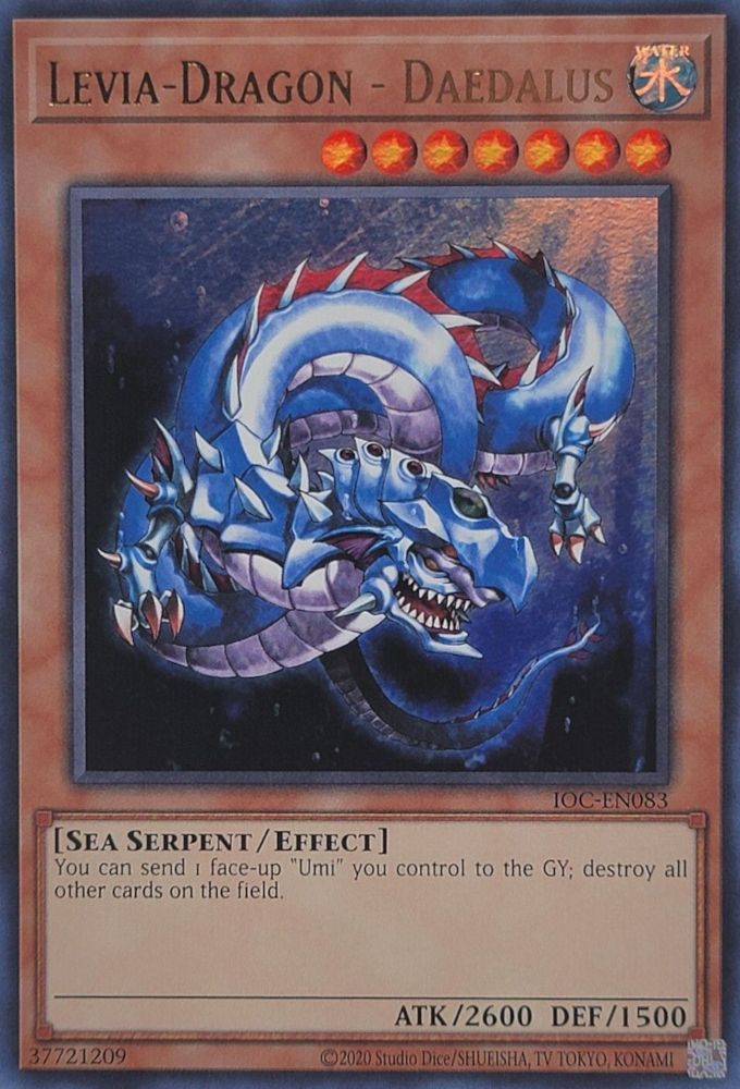 Levia-Dragon - Daedalus (25th Anniversary) [IOC-EN083] Ultra Rare | Gear Gaming Fayetteville