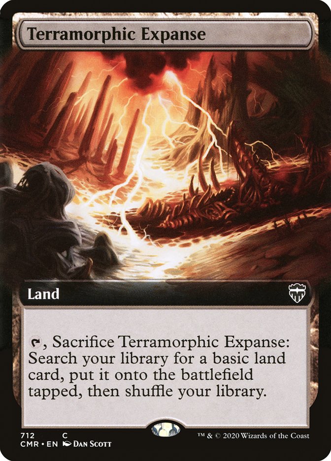 Terramorphic Expanse (Extended Art) [Commander Legends] | Gear Gaming Fayetteville