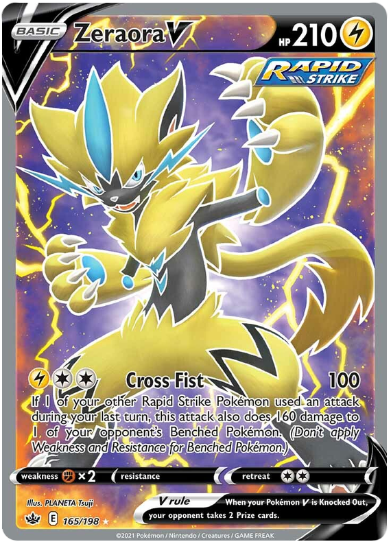 Zeraora V (165/198) [Sword & Shield: Chilling Reign] | Gear Gaming Fayetteville