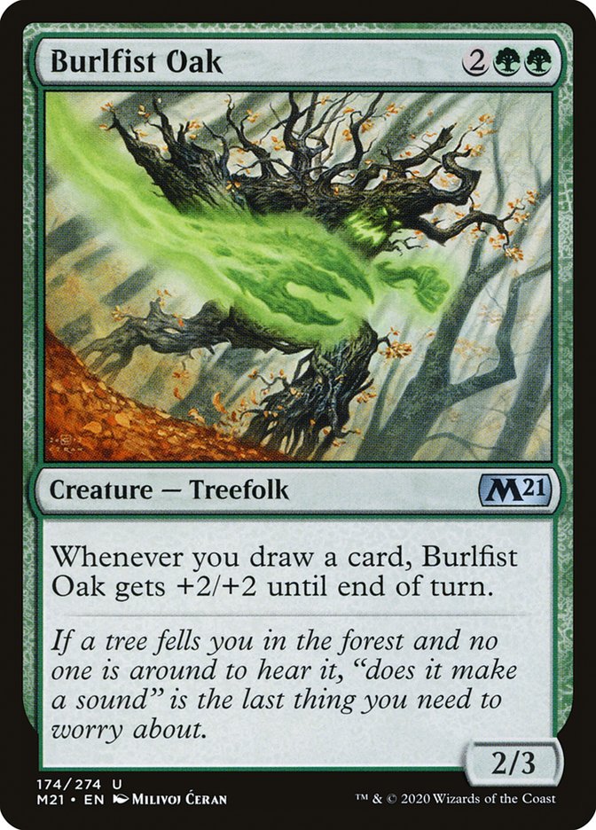 Burlfist Oak [Core Set 2021] | Gear Gaming Fayetteville