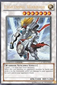 Lightning Warrior [Shonen Jump Magazine Promos] [JUMP-EN046] | Gear Gaming Fayetteville