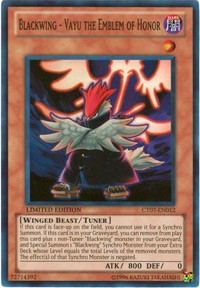 Blackwing - Vayu the Emblem of Honor [2010 Collectors Tins] [CT07-EN012] | Gear Gaming Fayetteville