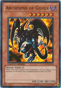 Archfiend of Gilfer [2010 Collectors Tins] [CT07-EN014] | Gear Gaming Fayetteville