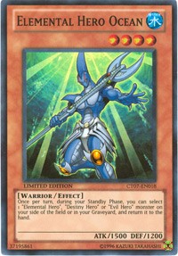 Elemental HERO Ocean [2010 Collectors Tins] [CT07-EN018] | Gear Gaming Fayetteville