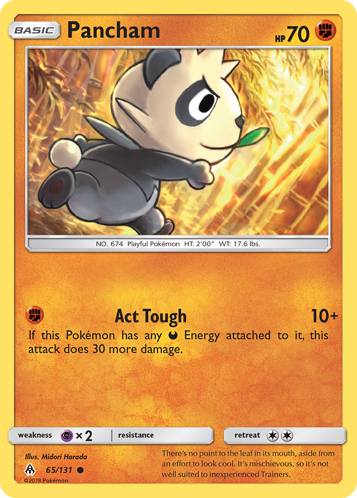 Pancham (65/131) [Sun & Moon: Forbidden Light] | Gear Gaming Fayetteville