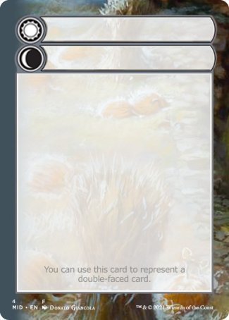 Helper Card (4/9) [Innistrad: Midnight Hunt Tokens] | Gear Gaming Fayetteville