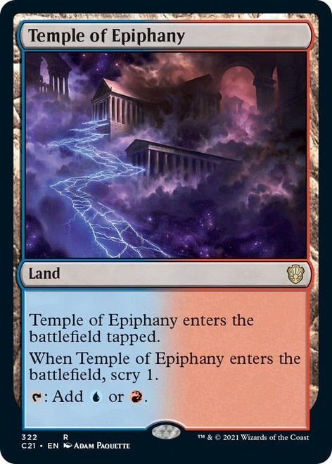 Temple of Epiphany [Commander 2021] | Gear Gaming Fayetteville