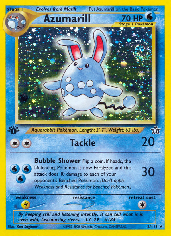 Azumarill (2/111) [Neo Genesis 1st Edition] | Gear Gaming Fayetteville