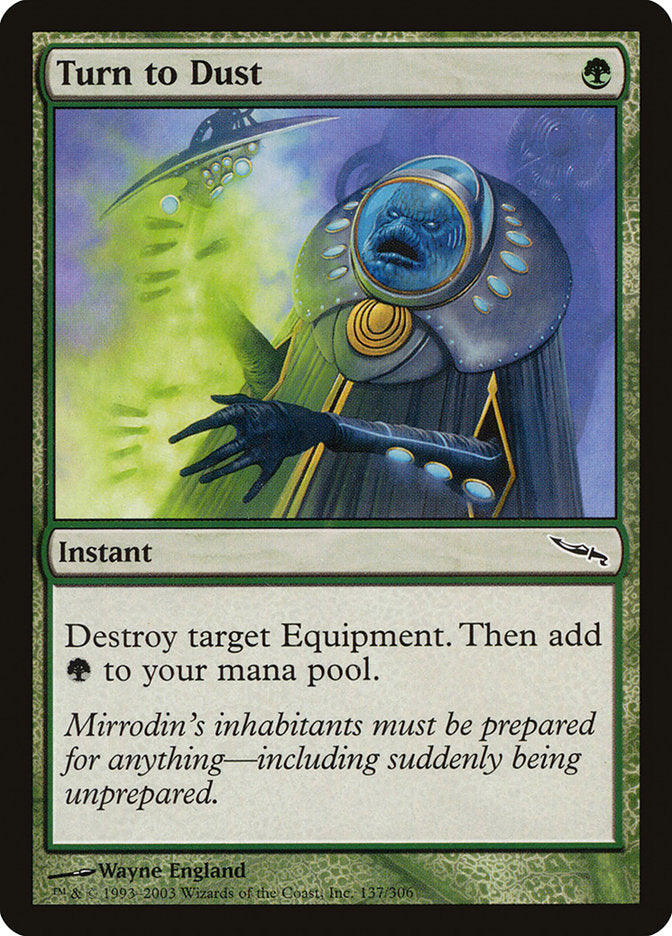 Turn to Dust [Mirrodin] | Gear Gaming Fayetteville