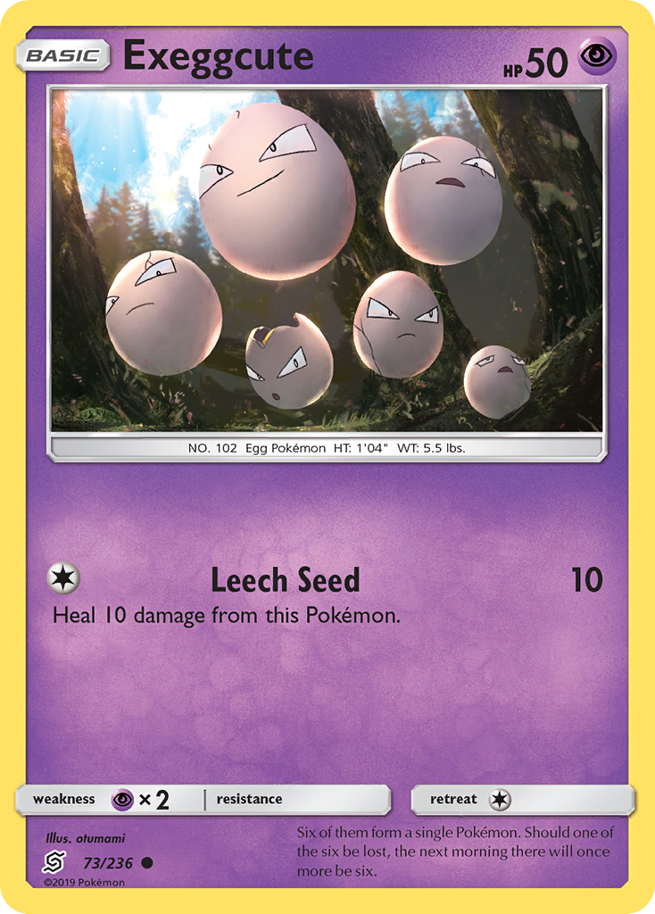 Exeggcute (73/236) [Sun & Moon: Unified Minds] | Gear Gaming Fayetteville