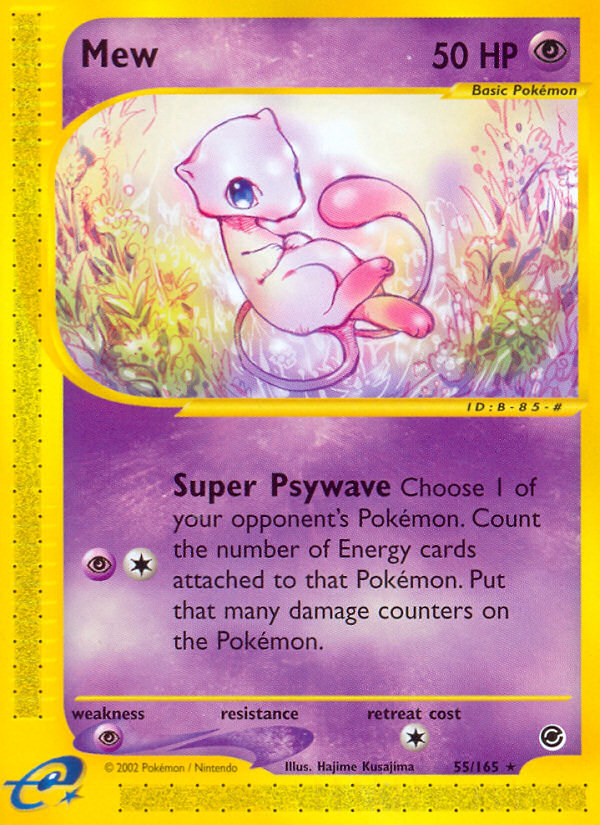 Mew (55/165) [Expedition: Base Set] | Gear Gaming Fayetteville