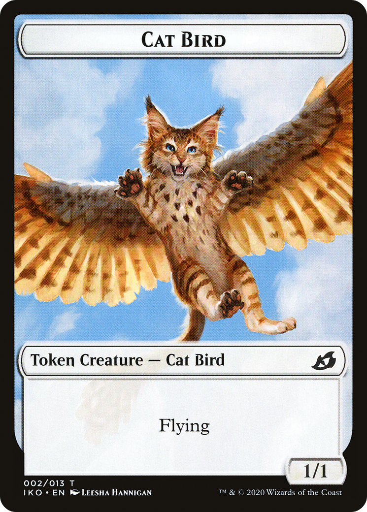 Cat Bird // Spirit Double-Sided Token [Starter Commander Decks] | Gear Gaming Fayetteville