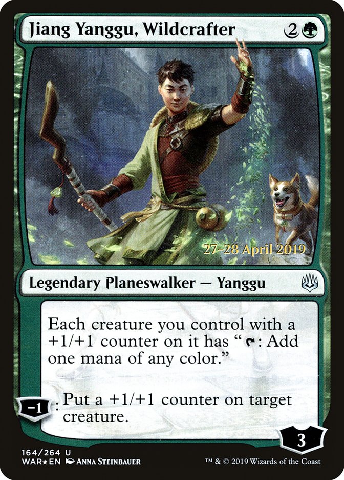 Jiang Yanggu, Wildcrafter [War of the Spark Prerelease Promos] | Gear Gaming Fayetteville