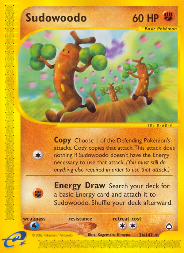 Sudowoodo (36/147) [Aquapolis] | Gear Gaming Fayetteville