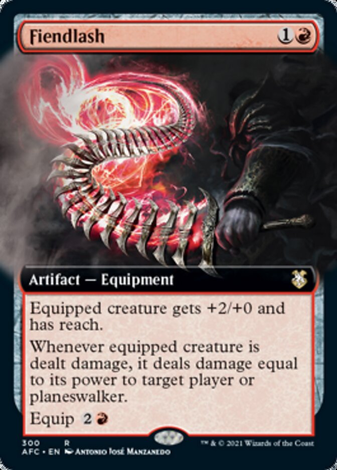 Fiendlash (Extended Art) [Dungeons & Dragons: Adventures in the Forgotten Realms Commander] | Gear Gaming Fayetteville