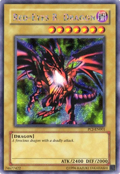 Red-Eyes B. Dragon [PCJ-EN001] Prismatic Secret Rare | Gear Gaming Fayetteville