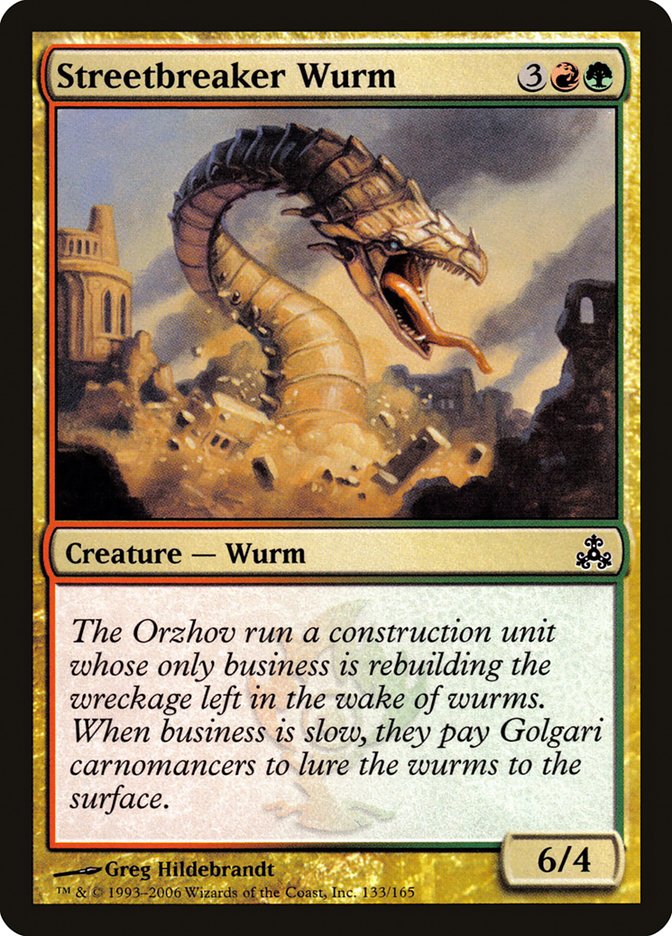 Streetbreaker Wurm [Guildpact] | Gear Gaming Fayetteville