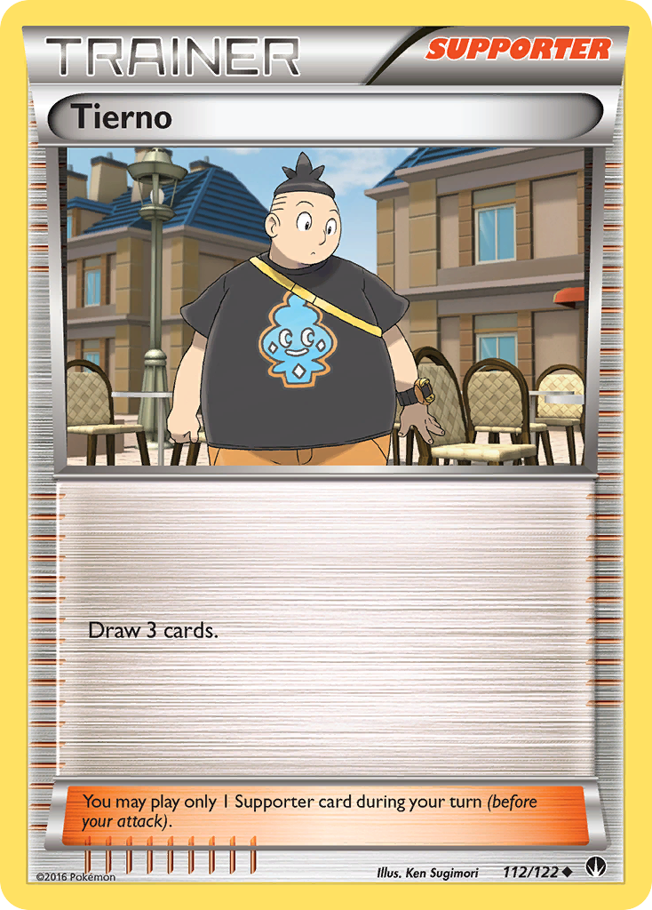 Tierno (112/122) [XY: BREAKpoint] | Gear Gaming Fayetteville