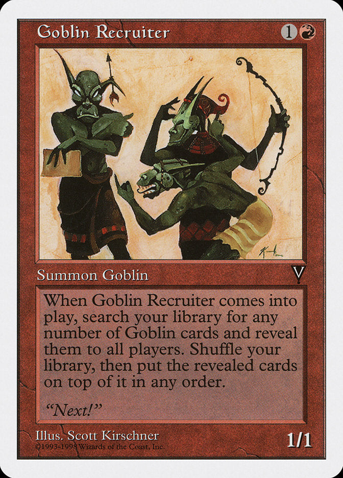 Goblin Recruiter [Anthologies] | Gear Gaming Fayetteville