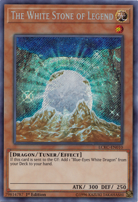 The White Stone of Legend [LCKC-EN010] Secret Rare | Gear Gaming Fayetteville