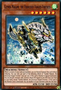 Gizmek Makami, the Ferocious Fanged Fortress [PHRA-EN022] Super Rare | Gear Gaming Fayetteville