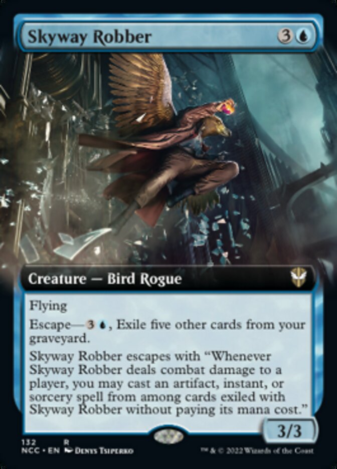 Skyway Robber (Extended Art) [Streets of New Capenna Commander] | Gear Gaming Fayetteville