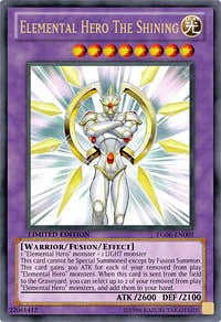 Elemental Hero The Shining [Yu-Gi-Oh! GX Manga Promotional Cards] [YG06-EN001] | Gear Gaming Fayetteville