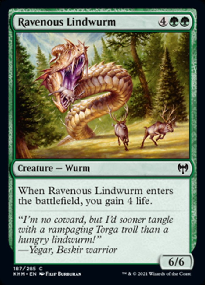 Ravenous Lindwurm [Kaldheim] | Gear Gaming Fayetteville