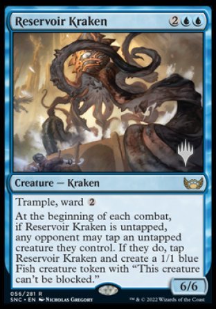 Reservoir Kraken (Promo Pack) [Streets of New Capenna Promos] | Gear Gaming Fayetteville