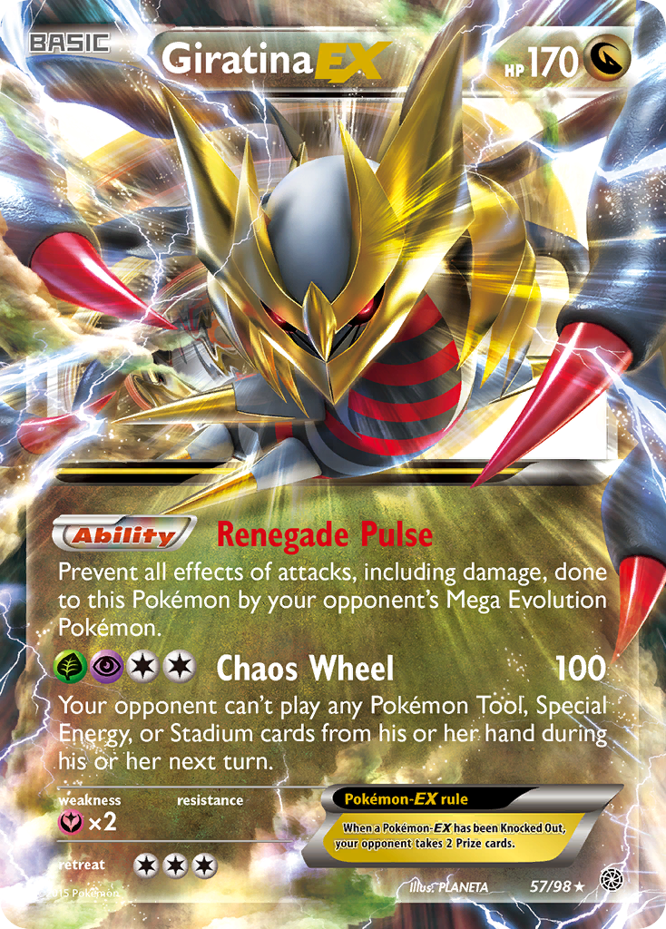 Giratina EX (57/98) [XY: Ancient Origins] | Gear Gaming Fayetteville