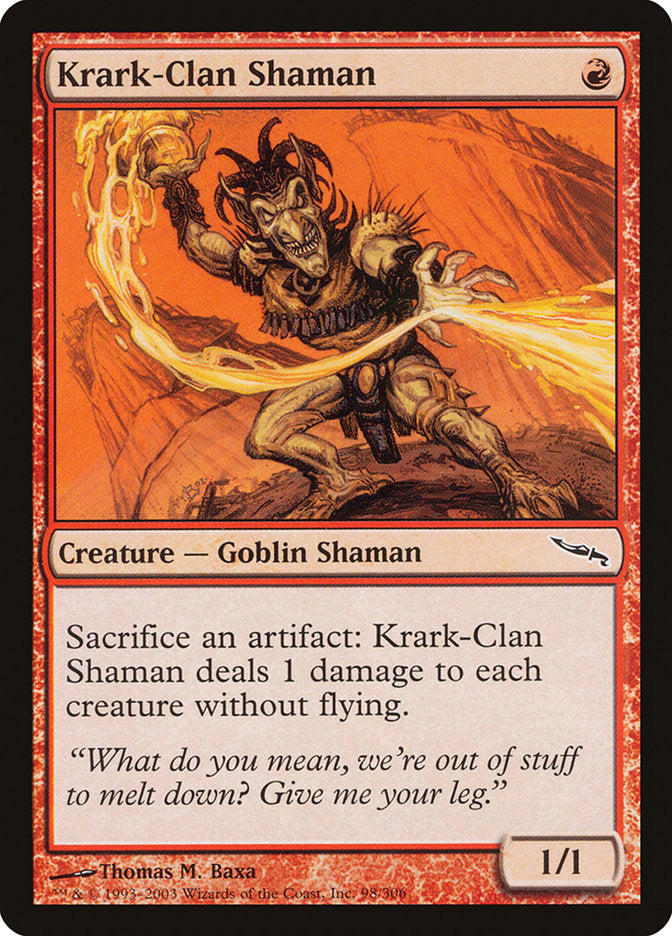 Krark-Clan Shaman [Mirrodin] | Gear Gaming Fayetteville