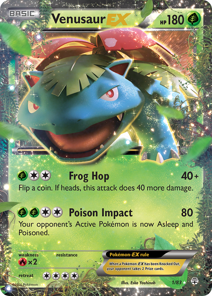 Venusaur EX (1/83) [XY: Generations] | Gear Gaming Fayetteville