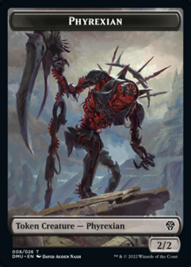 Phyrexian Token [Dominaria United Tokens] | Gear Gaming Fayetteville