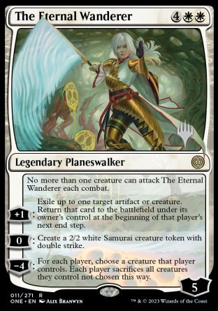 The Eternal Wanderer (Promo Pack) [Phyrexia: All Will Be One Promos] | Gear Gaming Fayetteville