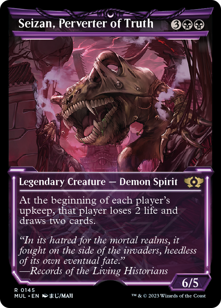 Seizan, Perverter of Truth (Halo Foil) [Multiverse Legends] | Gear Gaming Fayetteville