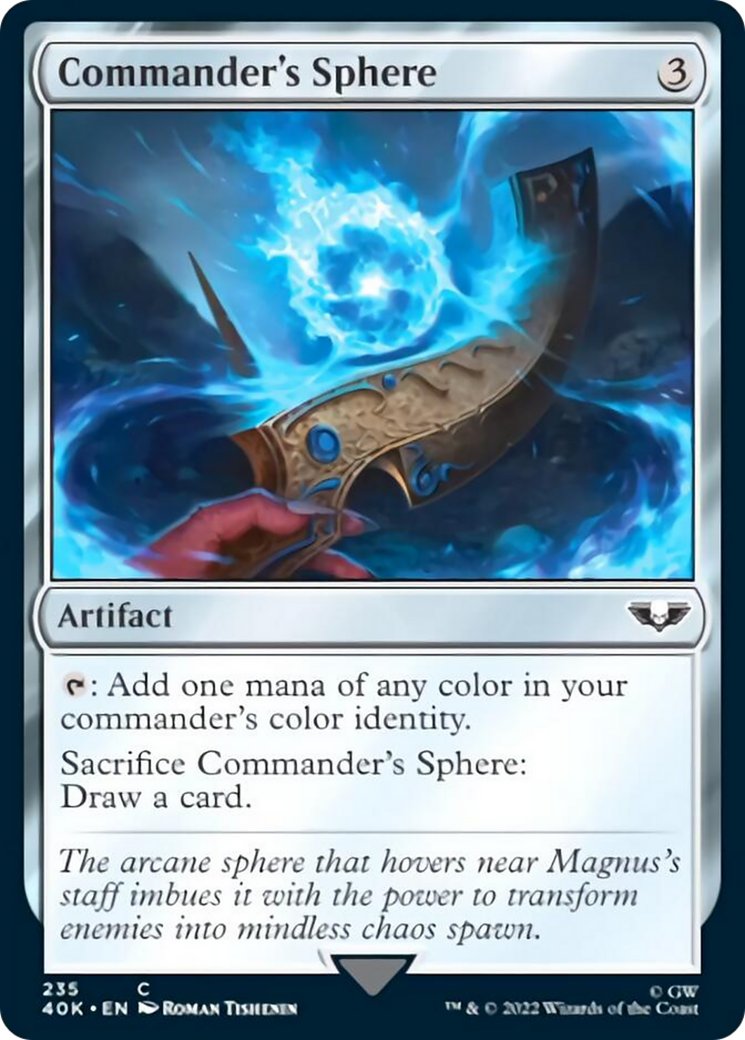 Commander's Sphere (235) (Surge Foil) [Warhammer 40,000] | Gear Gaming Fayetteville