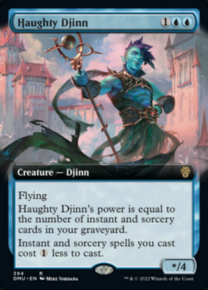 Haughty Djinn (Extended Art) [Dominaria United] | Gear Gaming Fayetteville