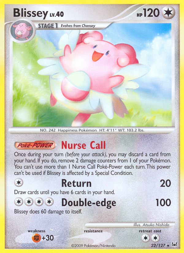 Blissey (22/127) [Platinum: Base Set] | Gear Gaming Fayetteville