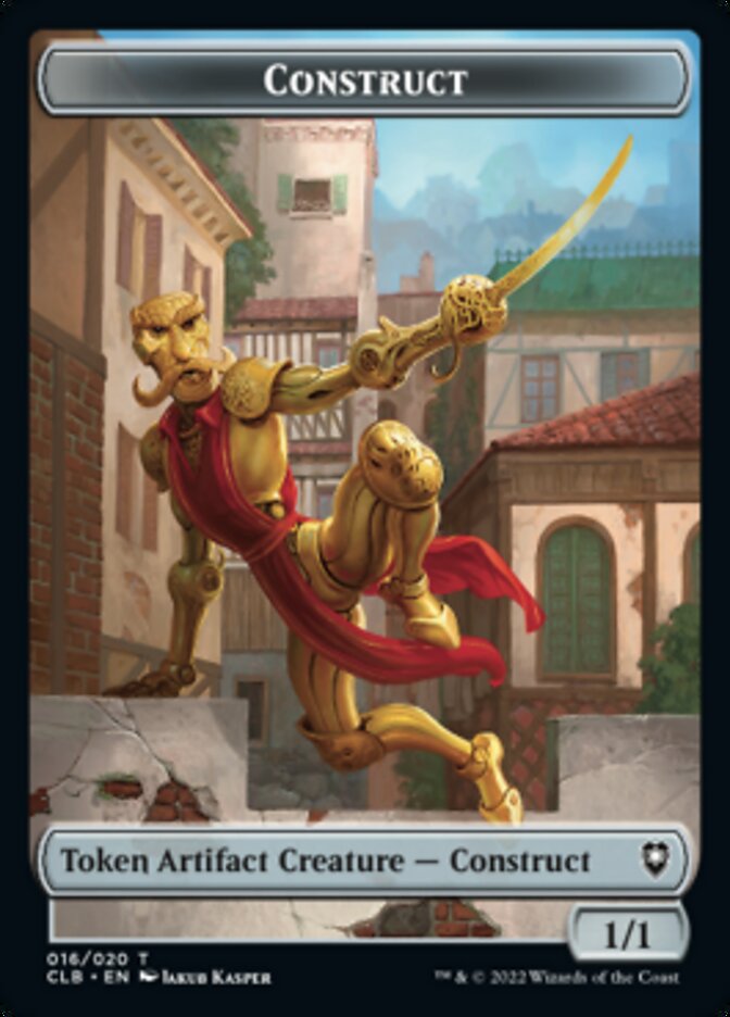 Construct Token [Commander Legends: Battle for Baldur's Gate Tokens] | Gear Gaming Fayetteville