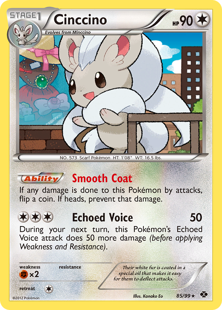 Cinccino (85/99) [Black & White: Next Destinies] | Gear Gaming Fayetteville