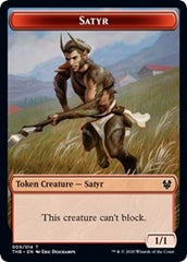 Satyr // Nightmare Double-Sided Token [Theros Beyond Death Tokens] | Gear Gaming Fayetteville