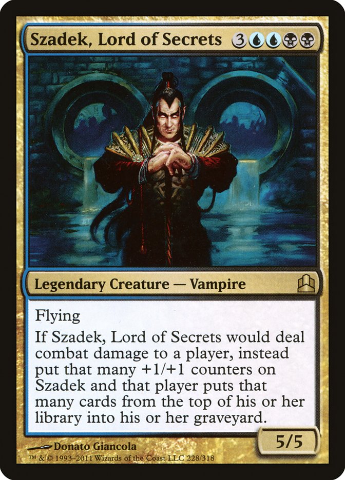 Szadek, Lord of Secrets [Commander 2011] | Gear Gaming Fayetteville