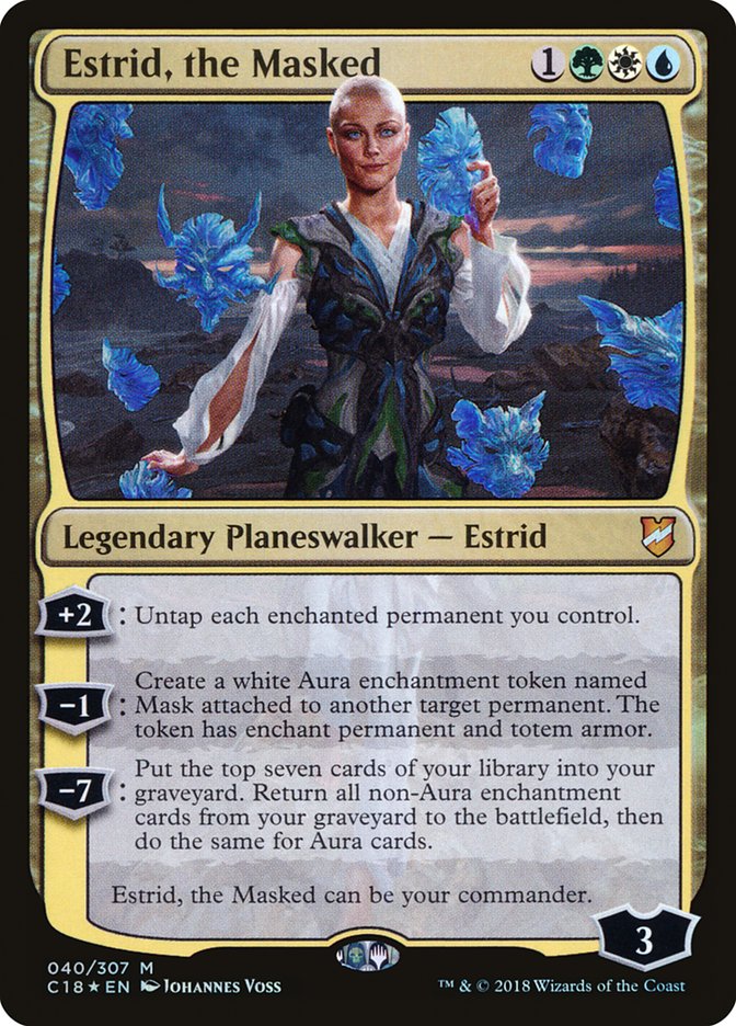 Estrid, the Masked [Commander 2018] | Gear Gaming Fayetteville