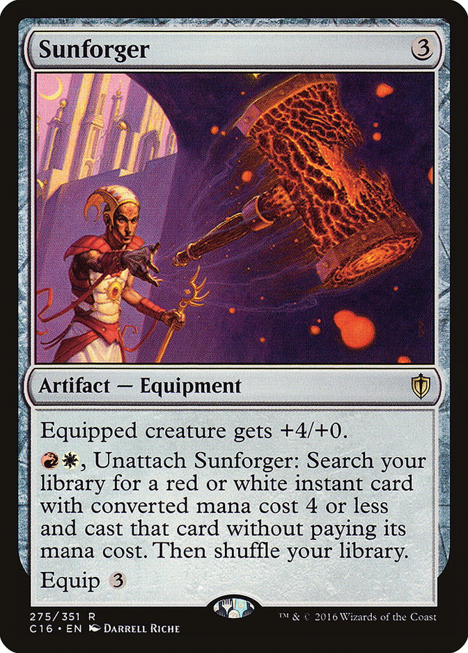 Sunforger [Commander 2016] | Gear Gaming Fayetteville