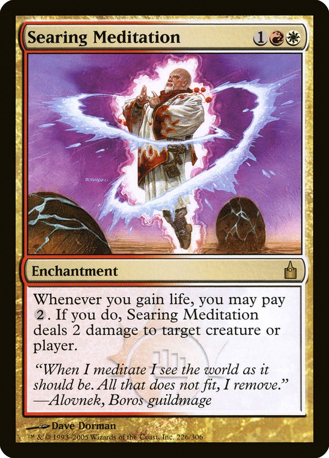 Searing Meditation [Ravnica: City of Guilds] | Gear Gaming Fayetteville